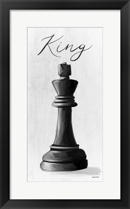 Framed King Print