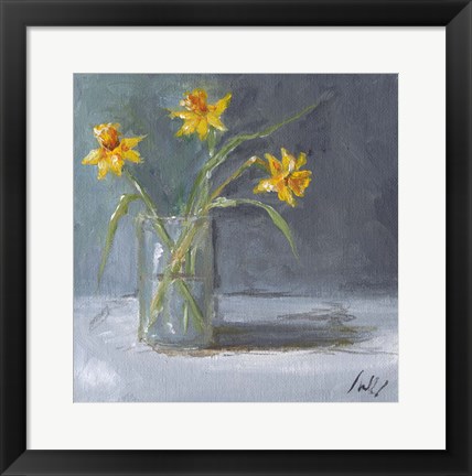 Framed Daffodils Print