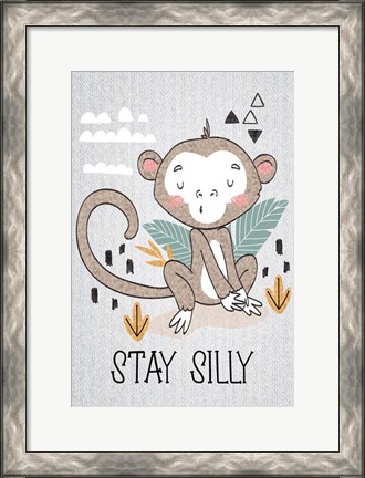 Framed Stay Silly Print