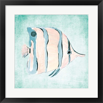 Framed Fish In The Sea II Print