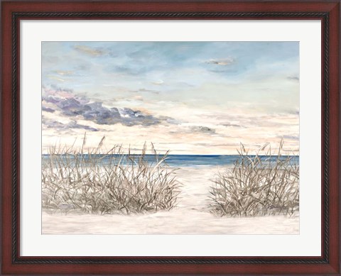 Framed Windy Beaches Print