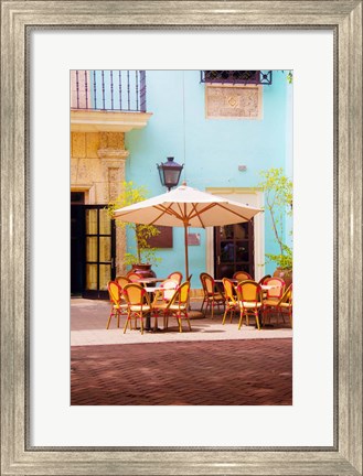 Framed Spanish Cafe Print