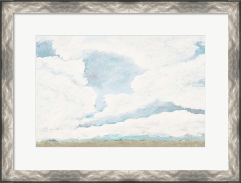 Framed Spring Clouds I Print
