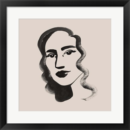 Framed Mona II Print