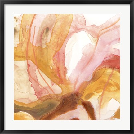 Framed Sunset Marble IV Print