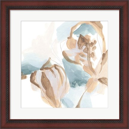 Framed Abstracted Shells IV Print