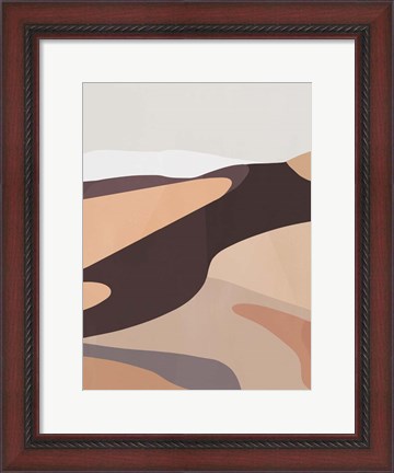 Framed Desert Dunes IV Print