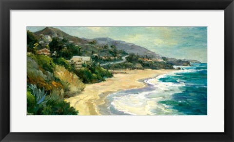 Framed Seaside Cove Print