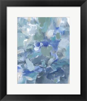 Framed Blue Night II Print