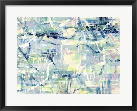 Framed Agua de Mar Print