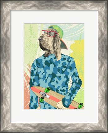Framed Skaterboy Print