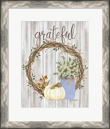 Framed Grateful Print