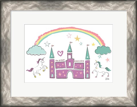 Framed Rainbow Dream IV Print
