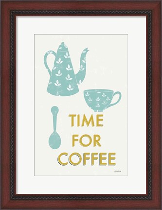 Framed Retro Kitchen Coffee III Print