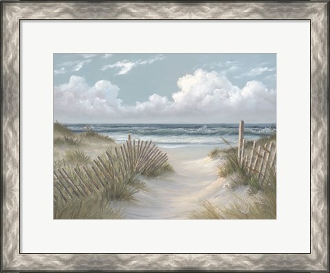 Framed Pathway Through the Dunes Print