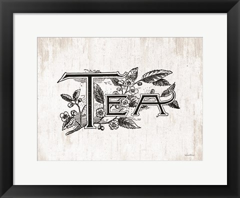 Framed Tea Print