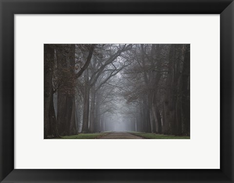 Framed Creepy Road Print