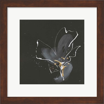 Framed Modern Flower II Print