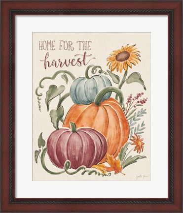 Framed Harvest Jewels IV Print