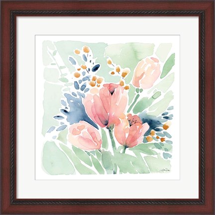 Framed Tulip Bower Print