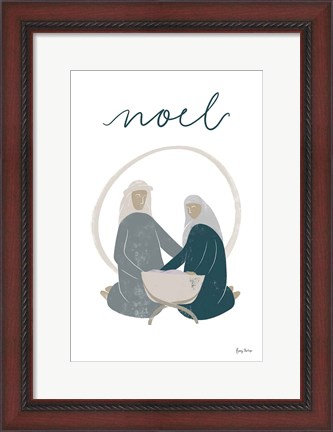 Framed Nativity II Print
