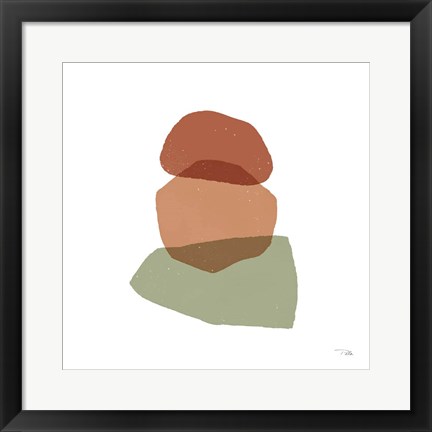 Framed Pieces by Pieces II Print