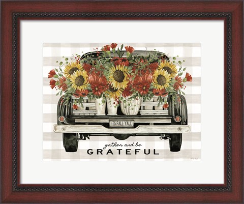 Framed Gather and Be Grateful Print