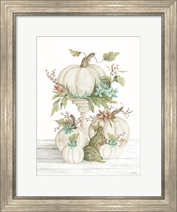 Framed Pretty Pumpkins Print