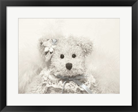 Framed Angel Bear Print