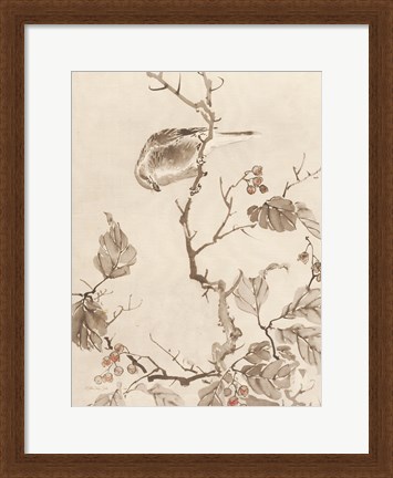 Framed Sumi Ink Study 1 Print