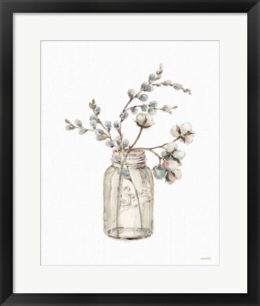 Framed Country Weekend Fall Jar Print