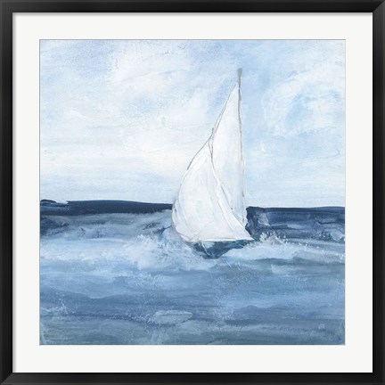 Framed Sailboats I Print