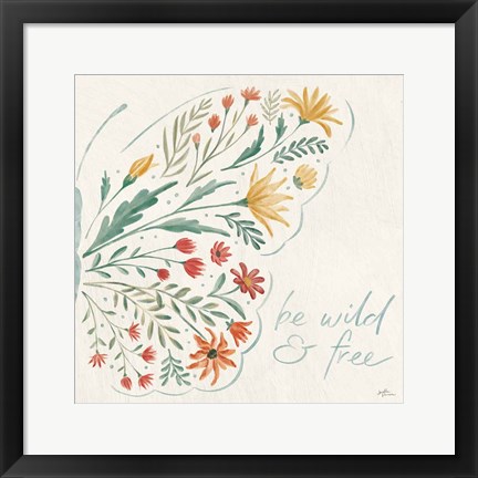 Framed Wildflower Vibes VII Print