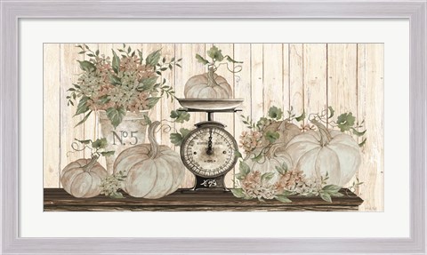 Framed Autumn Still Live Print