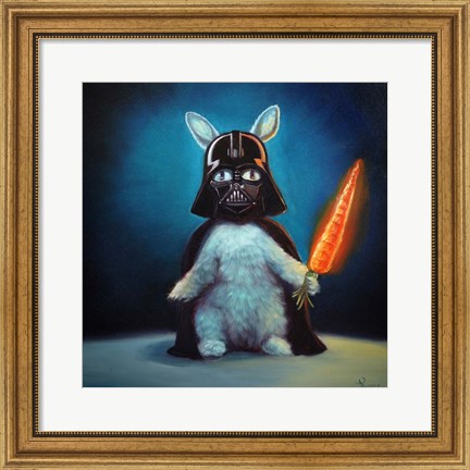 Framed Bunny Vader Print