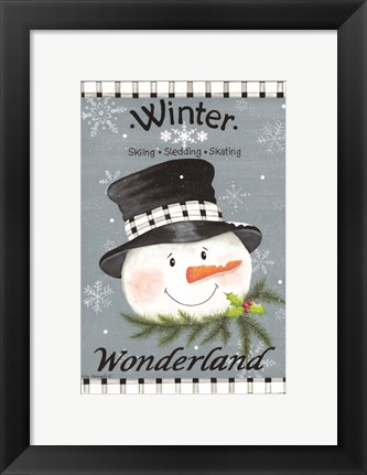 Framed Winter Wonderland Print