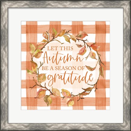 Framed Season of Gratitude Print