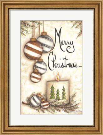 Framed Merry Christmas to You Print