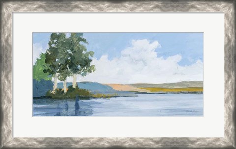 Framed Eucalyptus on the River Print