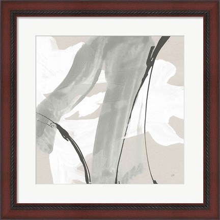 Framed Touch of Gray III Print