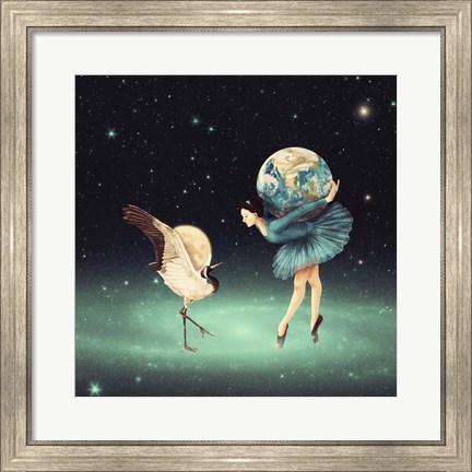 Framed Life is Just a Dance Print