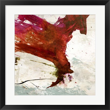 Framed Colors Rumbling II Print