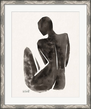 Framed Neutral Nudes II Print