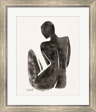 Framed Neutral Nudes II Print