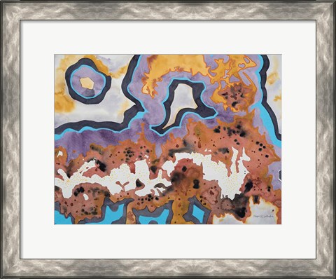 Framed Agate IV Print