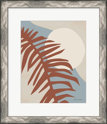 Framed Traveler Palm Light Print