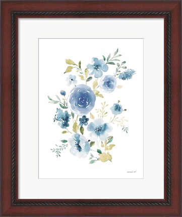 Framed Floral Serenade I Print