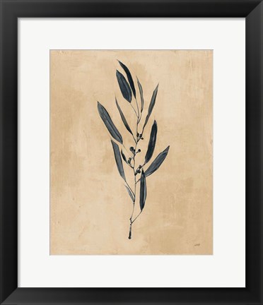 Framed Botanical Study I Brown Print