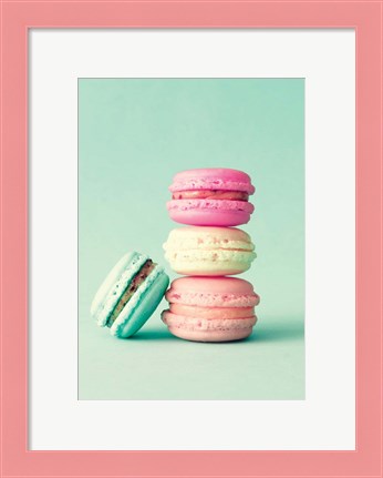 Framed French Macarons Print