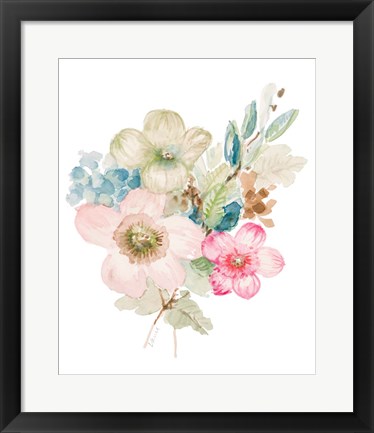 Framed Fragrant Bouquet Print